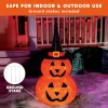 45-Count LED Halloween Collapsible Pumpkin Decorations 3ft