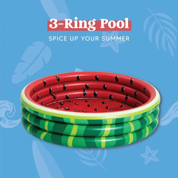 45in Watermelon Kiddie Inflatable Swimming Pool
