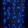 450 Incandescent Blue Halloween String Lights 111ft