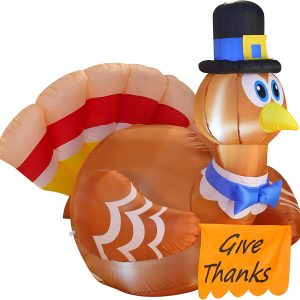 Give Thanks Turkey Inflatable