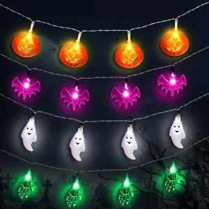 4Pcs 15ft LED Halloween Fairy Lights
