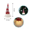 4pcs Light Up Christmas Gnome Decoration
