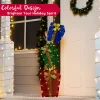 Christmas 2D LED Stacked Gift Boxes Tinsel 4ft