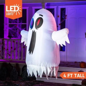 4ft Inflatable LED Floating Ghost Decoration