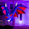4ft Inflatable LED Hanging Giant Flying Bat Decoration