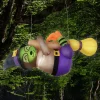 4ft Sloth Witch Inflatable Halloween Decorations