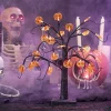 4ft LED Spooky Tree (Orange Pumpkin)