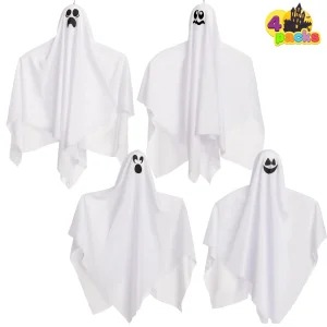 4pcs Halloween Hanging Ghosts 27.5in