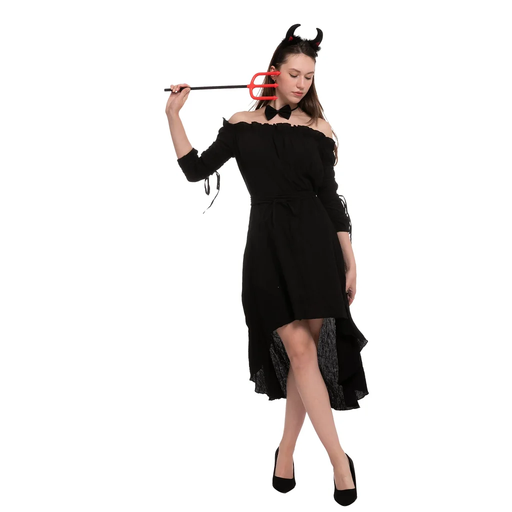 Rubber Duckie Halloween Devil Costume' Mouse Pad
