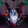 5.5ft Inflatable LED Animated Fire Dragon Skeleton