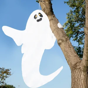 Halloween Tree Wrap Ghost Decoration 50in