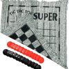 3 in 1 Giant Checkers and Tic Tac Toe Game