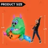 5ft Inflatable LED Monster with Pumpkin and Candies