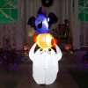 5ft LED Ghost Seize Candy with Bat Decoration