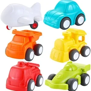 6Pcs Push-and-go Toddler Car Toys