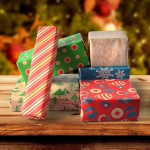 6pcs Kraft Wrapping Paper Set 30in x 156in
