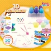 3D Iconic Expression Stickers Series Easter DIY Egg Dye Decorating Kit