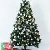 60pcs Gold and Silver Christmas Ball Ornaments