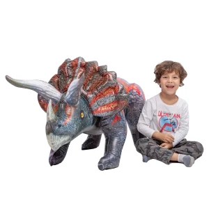 63in Inflatable Triceratops Dinosaur Toy