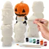 6Pcs Soft and Yielding Coloring Craft Kit for Halloween