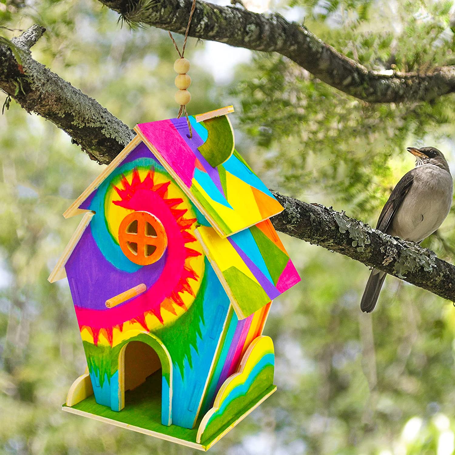 DIY Wooden Birdhouse & Feeder Set – KLEVER KITS