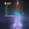 6ft 135 LED Smart Animated Lightshow Spiral Christmas Tree