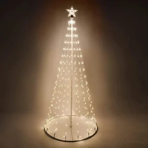 6ft 275 LED Lightshow Cone Christmas Tree