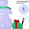 6ft Tall LED Inflatable Snowman Christmas