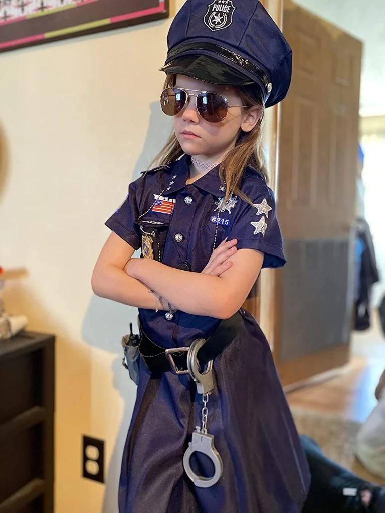 Girls Cop Cutie Costume