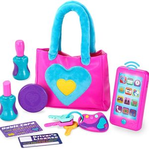 My First Purse Pretend Play Purse Toy Set For Little Girls – Play-act