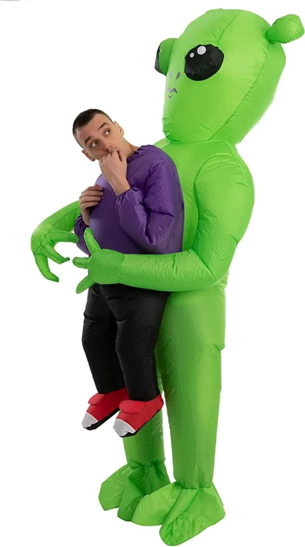 Cute Adult Inflatable Alien Abduction Halloween Costume