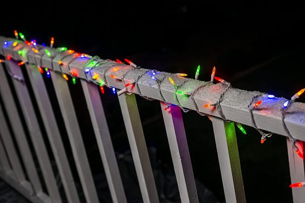 120 LED Warm White Christmas Light Strings