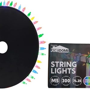 3×100 LED Christmas String Lights Multi Color with Reel