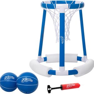 Floating Pool Basketball Hoop, Blue – SLOOSH