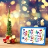 72pcs Christmas Scratch Paper and Kraft Kit