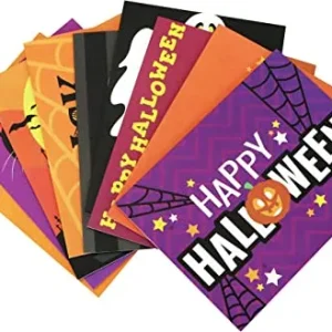 72Pcs Halloween Greeting Cards with Envelopes