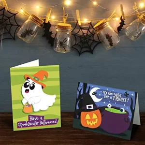 72Pcs Halloween Invitation Cards for Kids