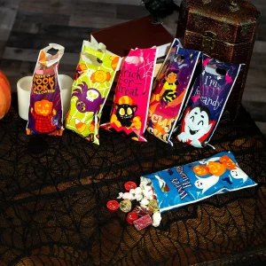 72Pcs Halloween MultiCharacters Candy Bag