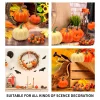 72Pcs Thanksgiving Artificial Pumpkins Home Decoration