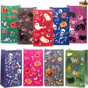 72pcs Halloween Candy Paper Bags