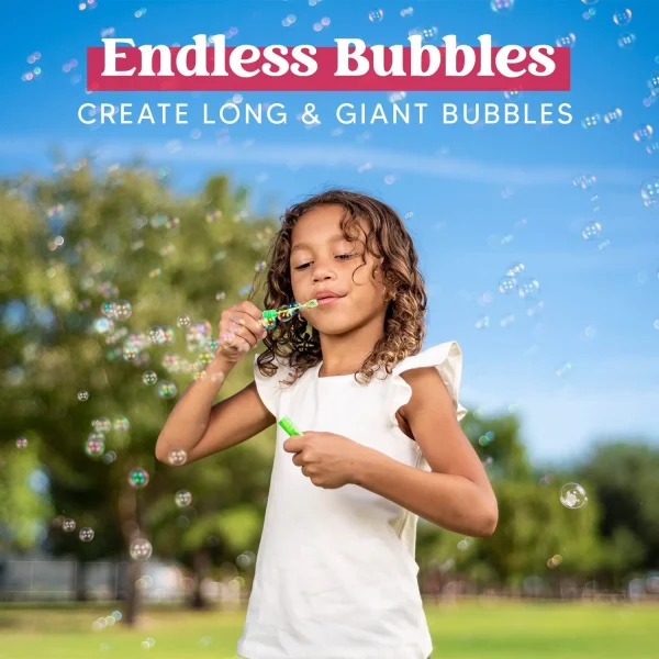 72pcs Mini Bubble Wands 4in