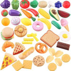 Toddlers Kitchen Play Food, 50 Pcs