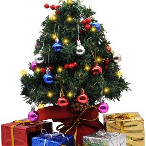 24″ Prelit Tabletop Christmas Tree