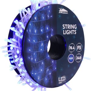 240 LED Christmas String Lights (Blue)