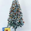 70Pcs Blue, Silver and White Christmas Ornaments with Heart