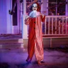 5ft Standing Animated Scary Clown Decoration