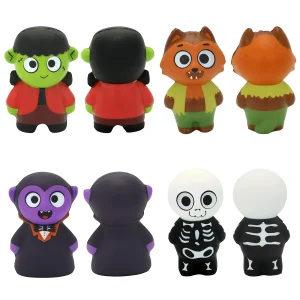 8Pcs  Slow Rising Squishy Figures for Halloween