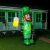 8ft Jumbo St. Patrick's Day Standing Leprechaun