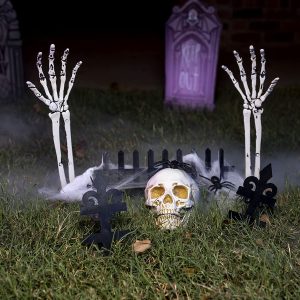 Skeleton Graveyard Yard Stake Decoration