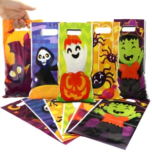 96Pcs Multi-Character Halloween Treat Bags